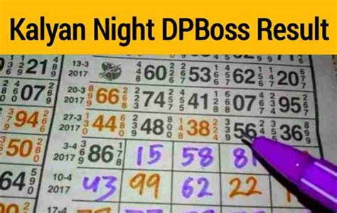 night kalyan panel chart|kalyan night panel chart dpboss.